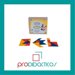 Tangram plásticos x3