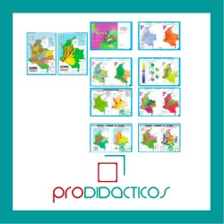 Mapas varios de Colombia